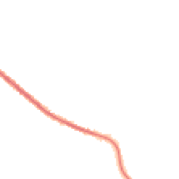 Night-time road noise heatmap for OL4 5NF