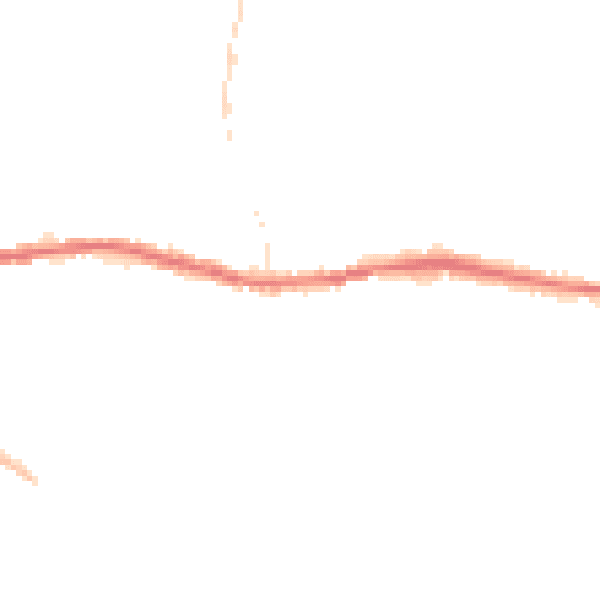 Night-time road noise heatmap for OL4 5SL