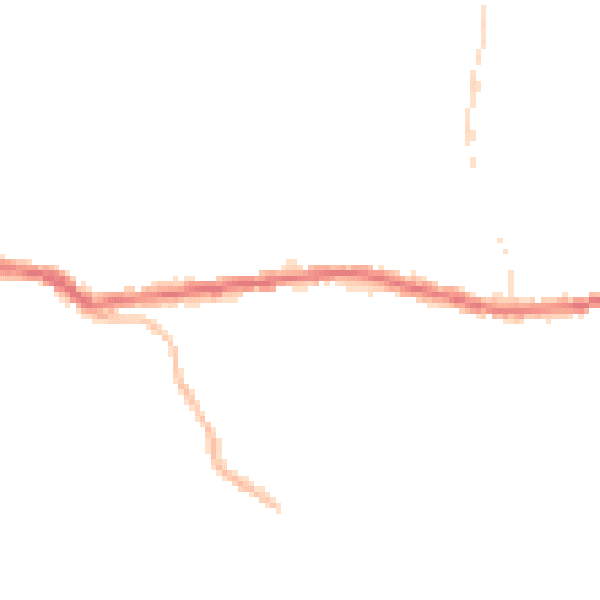 Night-time road noise heatmap for OL4 5ST
