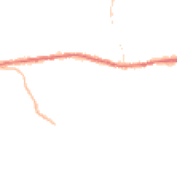 Night-time road noise heatmap for OL4 5UB