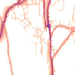 Daytime road noise heatmap for OL5 0AH