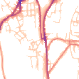 Daytime road noise heatmap for OL5 0AX