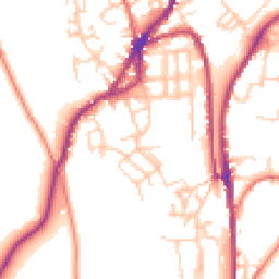 Daytime road noise heatmap for OL5 0EA