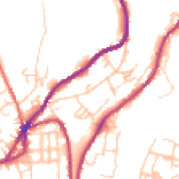 Daytime road noise heatmap for OL5 0ST