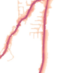 Daytime road noise heatmap for OL5 9DG