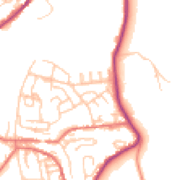 Daytime road noise heatmap for OL5 9EJ