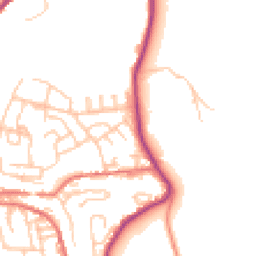 Daytime road noise heatmap for OL5 9JT