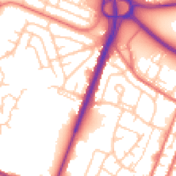 Daytime road noise heatmap for OL9 0AD