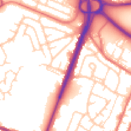 Daytime road noise heatmap for OL9 0AG