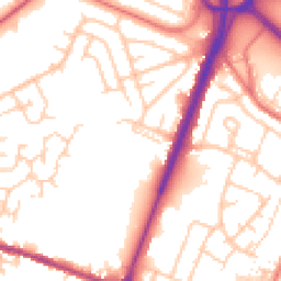 Daytime road noise heatmap for OL9 0AH