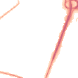 Night-time road noise heatmap for OL9 0AJ