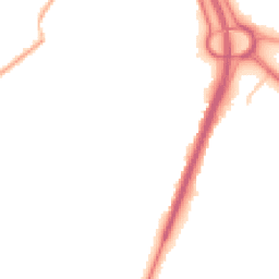 Night-time road noise heatmap for OL9 0AN