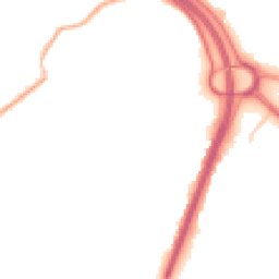 Night-time road noise heatmap for OL9 0AP