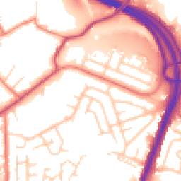 Daytime road noise heatmap for OL9 0AT