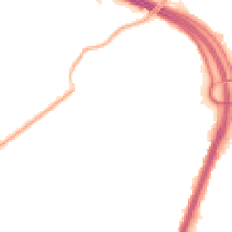 Night-time road noise heatmap for OL9 0AT