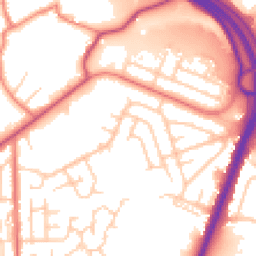 Daytime road noise heatmap for OL9 0AZ