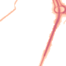 Night-time road noise heatmap for OL9 0BB