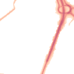 Night-time road noise heatmap for OL9 0BD