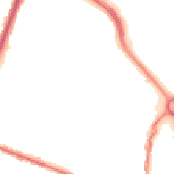 Night-time road noise heatmap for OL9 0BG