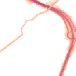 Night-time road noise heatmap for OL9 0BW