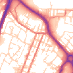 Daytime road noise heatmap for OL9 0BY