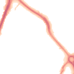 Night-time road noise heatmap for OL9 0BY