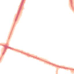 Night-time road noise heatmap for OL9 0DQ