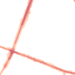 Night-time road noise heatmap for OL9 0DS