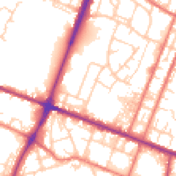 Daytime road noise heatmap for OL9 0JP