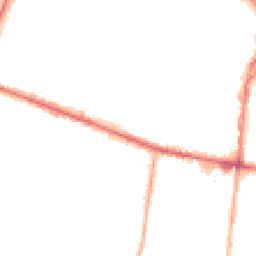 Night-time road noise heatmap for OL9 6PG