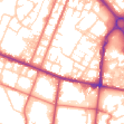 Daytime road noise heatmap for OL9 6PT