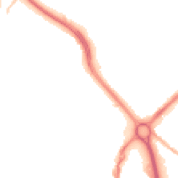 Night-time road noise heatmap for OL9 6RE