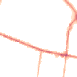 Night-time road noise heatmap for OL9 6SH