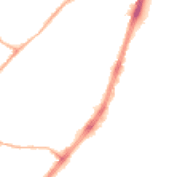 Night-time road noise heatmap for OL9 7ET
