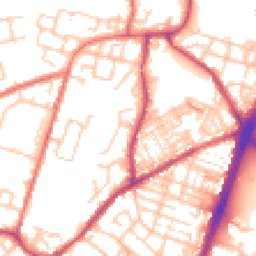 Daytime road noise heatmap for OL9 7RX
