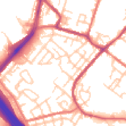 Daytime road noise heatmap for OL9 8LU