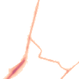 Night-time road noise heatmap for OL9 8PT