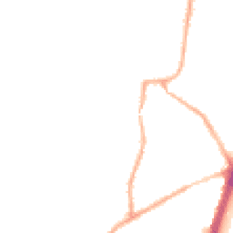 Night-time road noise heatmap for OL9 8QW