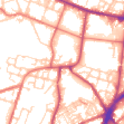 Daytime road noise heatmap for OL9 9AQ
