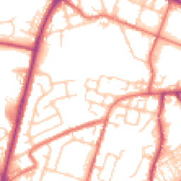 Daytime road noise heatmap for OL9 9BT