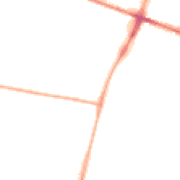 Night-time road noise heatmap for OL9 9JF