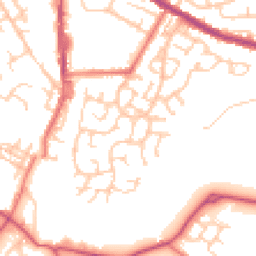 Daytime road noise heatmap for OL9 9TP