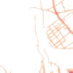 Daytime road noise heatmap for OX1 1AE