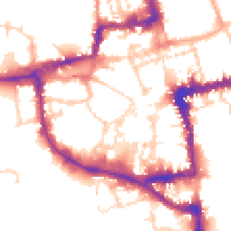 Daytime road noise heatmap for OX1 1AY