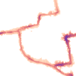 Night-time road noise heatmap for OX1 1AZ