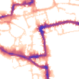 Daytime road noise heatmap for OX1 1BP