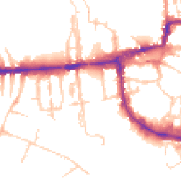 Daytime road noise heatmap for OX1 1BZ