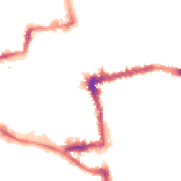 Night-time road noise heatmap for OX1 1EA