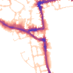 Daytime road noise heatmap for OX1 1EW