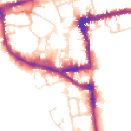 Daytime road noise heatmap for OX1 1EZ
